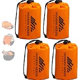 MODERN NEEDS Emergency Sleeping Bag Survival | Emergency Blanket, Bivy Sack &amp; Emergency Bivy for Survival Supplies, Hiking Survival Kit, Compact Sleeping Bag &amp; Camping Safety Equipment |