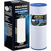 POOLPURE PLFPRB50-IN Spa Filter Replaces Pleatco PRB50-IN, PRB50IN, Unicel C-4950, Filbur FC-2390, Jacuzzi J210/J220/J235/J245/J275, Guardian 413-212-02, 373045, 5X13 Drop in Hot Tub Filter, 1 Pack