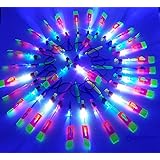 32 Amazing Arrow Rocket Copters. Led Light Helicopter Flying Toy - Elastic Powered Sling Shot Heli. Similiar to Flare Copter by Gingerscoolstuff