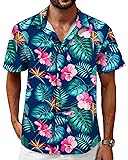 Hawaiian Shirt for Men, Tropical Shirts for Mens