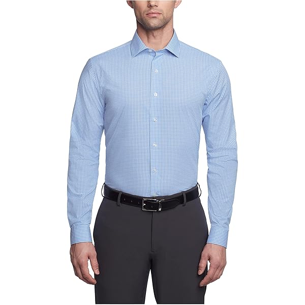 Amazon.com: Bar III Mens Slim Fit Floral Print Dress Shirt Blue M : Clothing,  Shoes & Jewelry