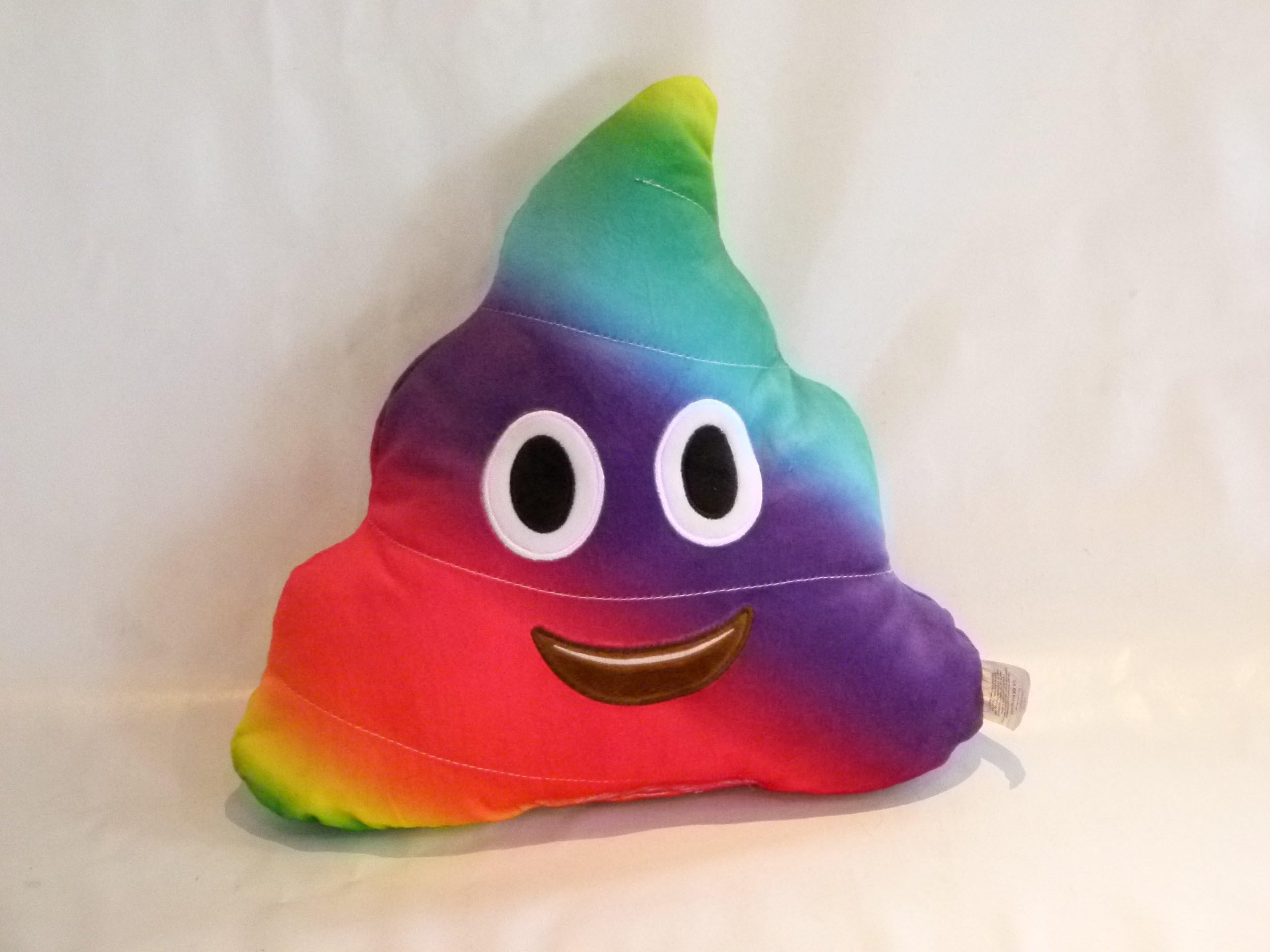 Emoji / Animal / Novelty Cushions (Unicorn Multicoloured Poo)
