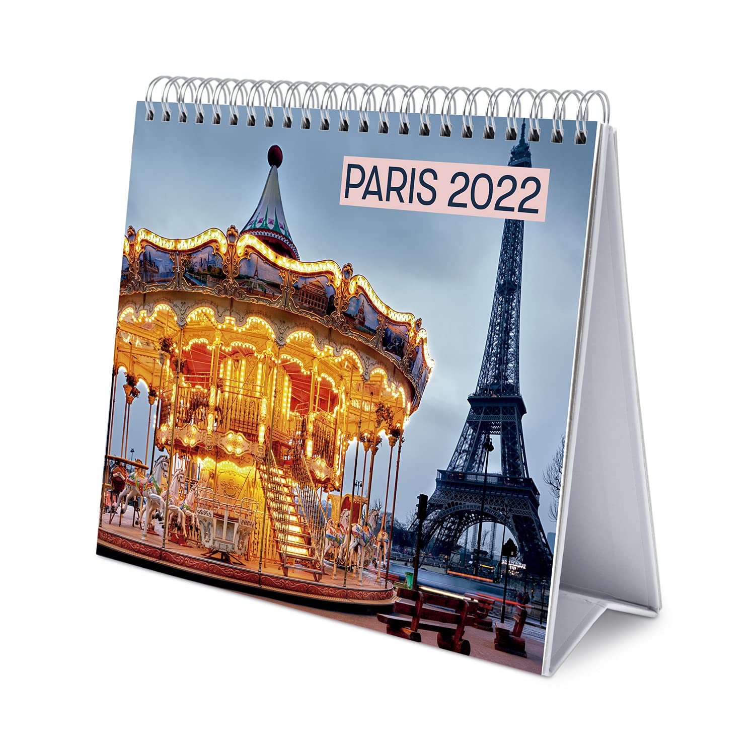 Grupo Erik Official Paris Calendar 2022 - Desktop Calendar 2022 Paris Desk Calendar 2022-12 Month 2022 Planner, CS22026