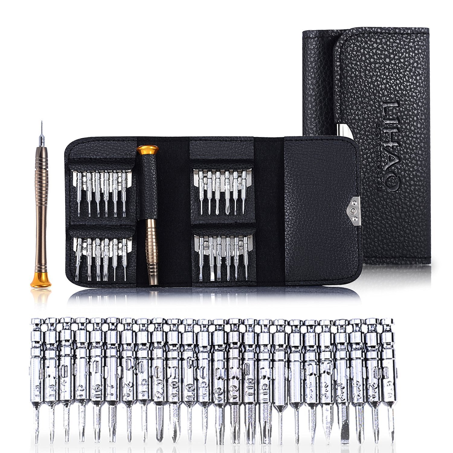 LIHAO Juego de Mini Destornilladores de Precisión Set in piezas