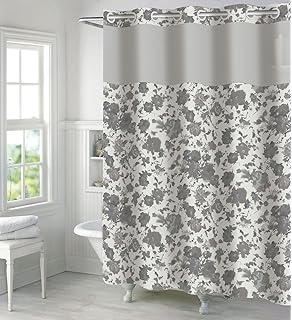 Bath New Hookless Waffle Shower Curtain With Fabric Liner Blush