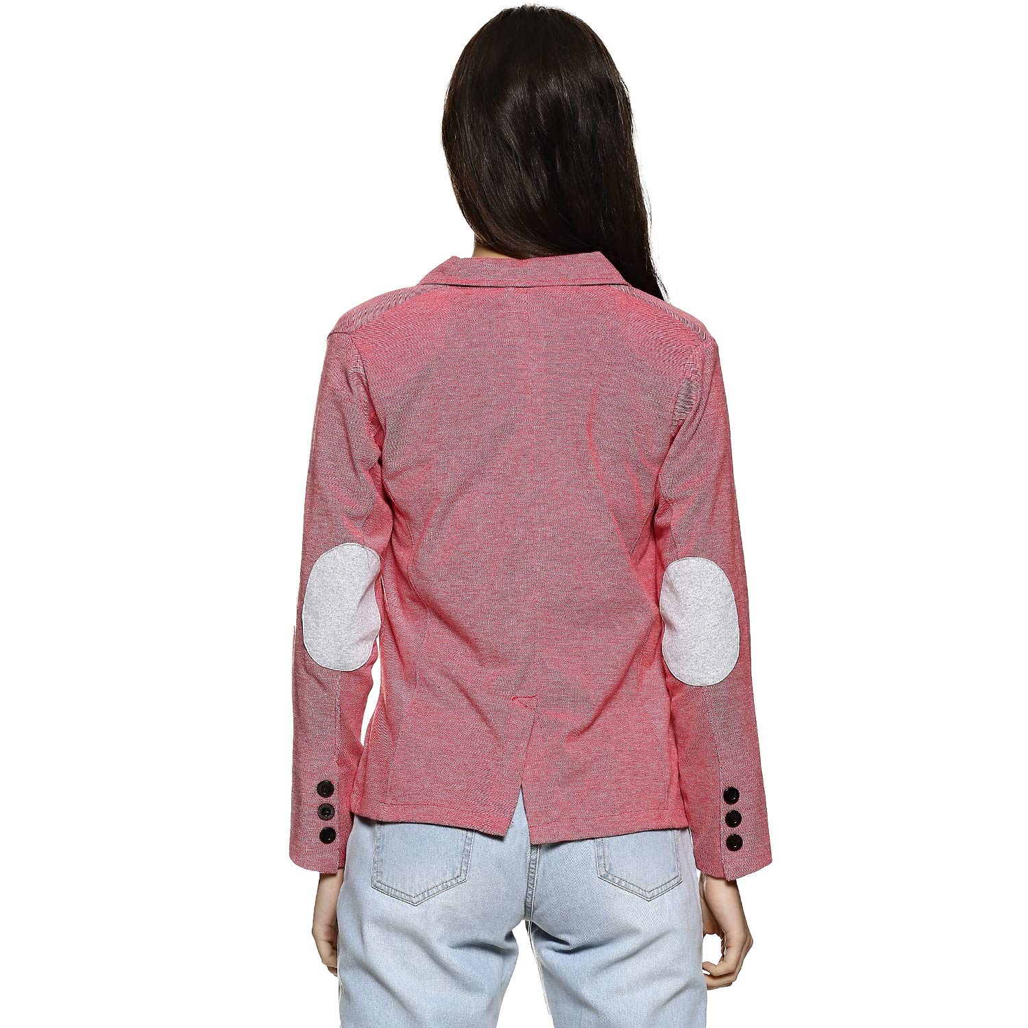 campus sutra women plain blazer