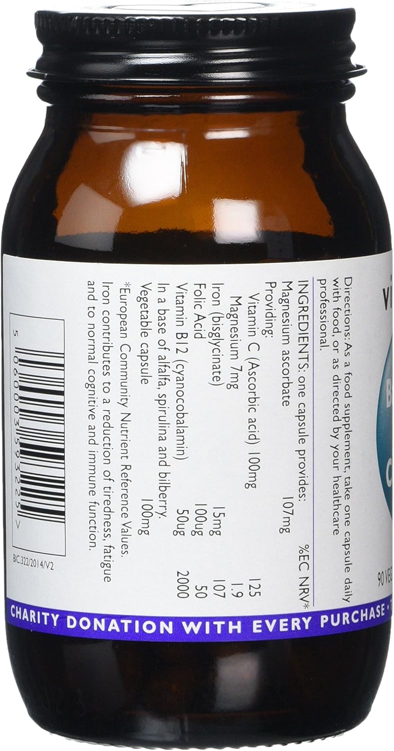 Viridian - Balanced Iron Complex - 90 Caps, 1 count (Pack of 90) - Image 4