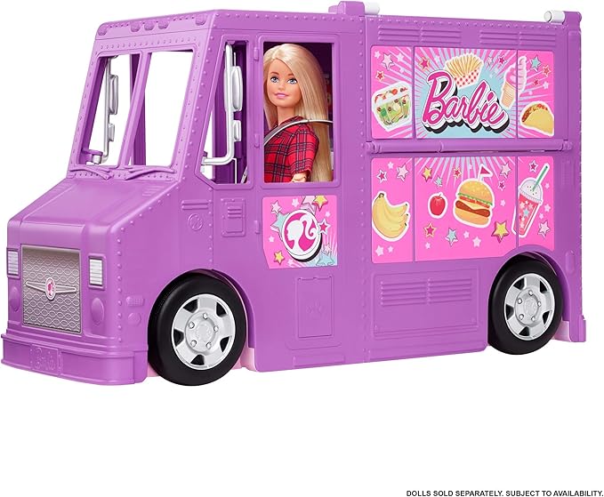 Barbie GMW07 Fresh 'n' Fun Food Truck Amazon.co.uk Toys & Games
