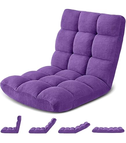 Nnewvante Floor Chair 42-Position Adjustable Floor Seating For Kids