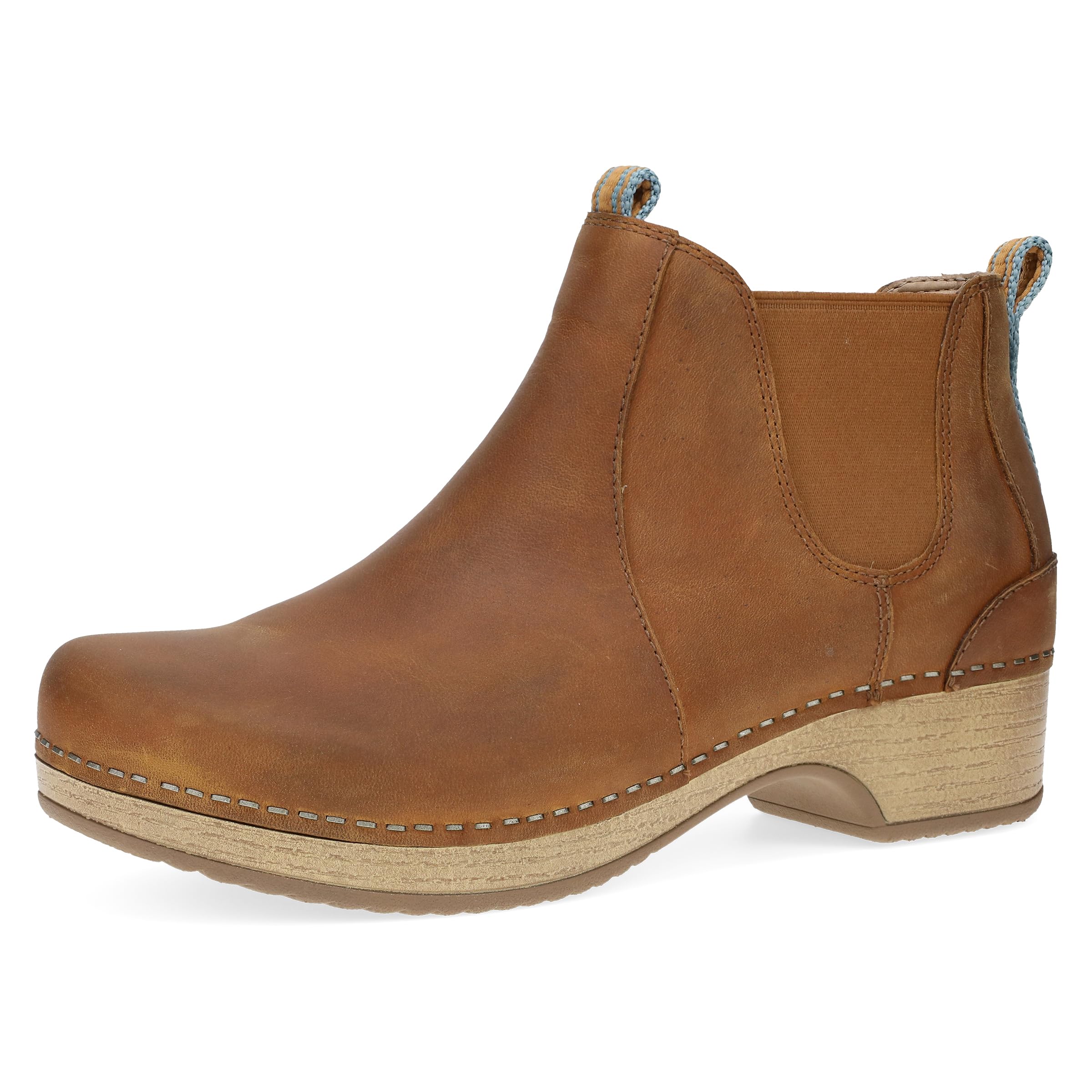 Photo 1 of Dansko Becka Ankle Boot for Women - Memory Foam and Arch Support for All -Day Comfort and Support - Lightweight EVA Outsole for Long-Lasting Wear Tan 8.5-9 M US BLACK