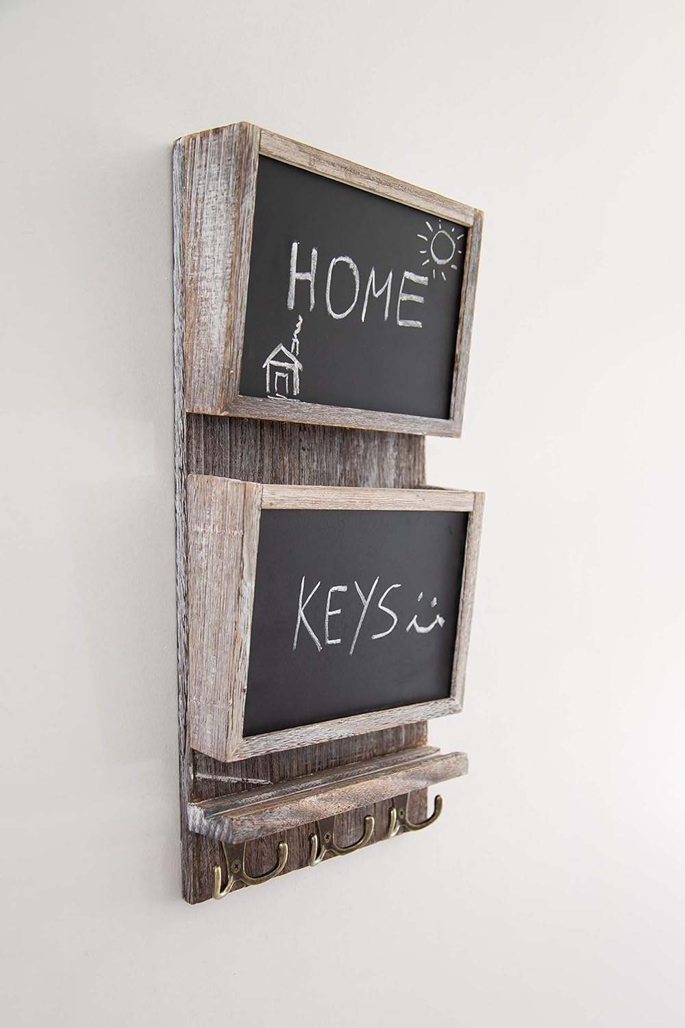 Wandhalterung aus Holz Wanddekor für den Eingangsbereich aus Paulownia