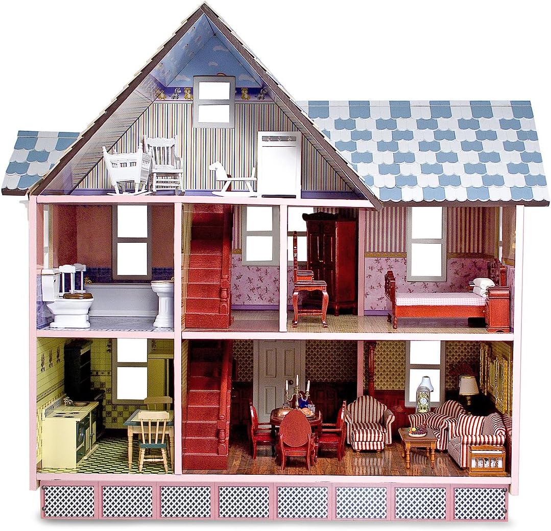 amazon melissa and doug dollhouse
