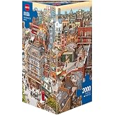 Heye New for 2016 Sherlock and Co/Gobel/Knorr Triangular Puzzles (2000-Piece, Multi-Colour)