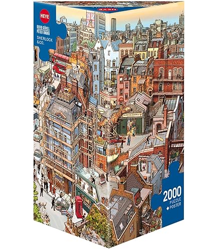 Amazon.com: Heye 29844 City of Pop Standard 2,000 Pieces – Map Art