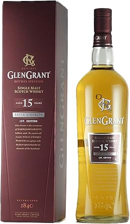 Amazon Co Jp 内容量1000ml グレングラント 15年 バッチストレングス 1000ml シングルモルトスコッチウイスキー 並行輸入品 食品 飲料 お酒