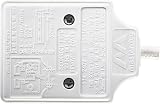 Masterplug Single Socket Trailing Socket White Without Plug or Cable view 3