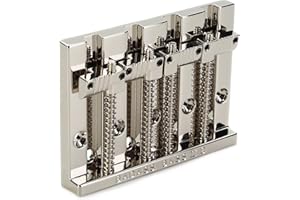 Leo Quan Badass II 4-String High-mass Bass Bridge - Nickel