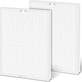 𝟐 𝐏𝐚𝐜𝐤 E-400 Filter ＆ ClearAir-A7 Filter Compatible With AromaRoom E-400 H13 Purifier ＆ VEWIOR ClearAir-A7 H13 True HEPA Purifier, 3-Stage True Hepa With Efficiency Activated Carbon