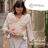 Boba Baby Wrap Carrier Original Sling for Newborns 7–35 lbs Sand Leopard view 3