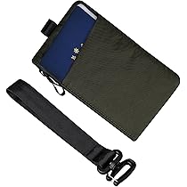 ALPAKA Zip Pouch Forest Green X-Pac - RFID-Blocking Small Cash and