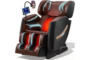 VUYSUYVY 2026 Massage Chair Full Body, Zero Gravity Shiatsu Massage Chair Recliner - Upgraded 10-Point Roller, Heating, Airbags, Foot Roller, Shiatsu Full Body Massage Chairs, Gift for Parent