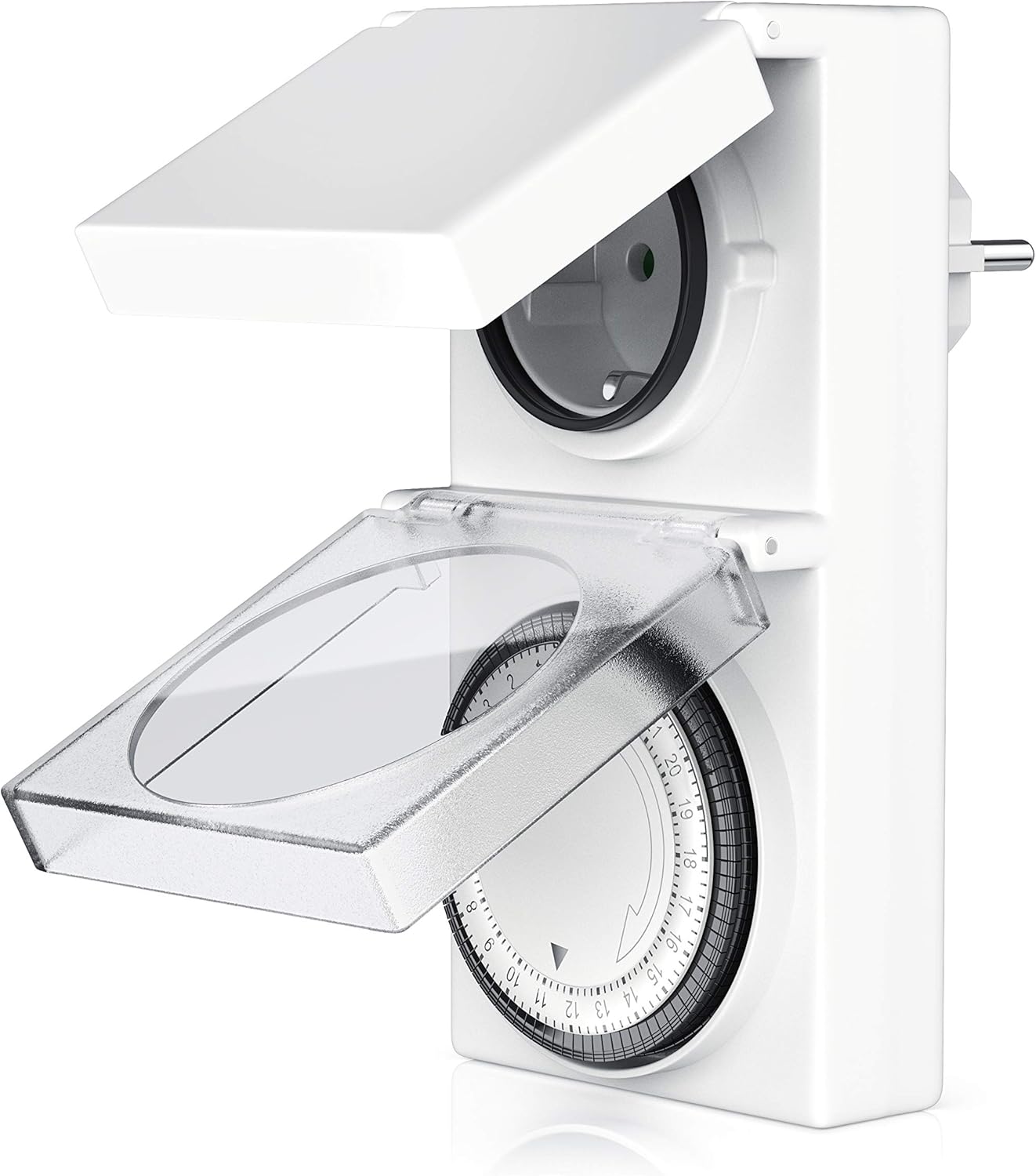 timer luce per dimmer non è necessario il filo neutro