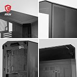 MSI MAG PANO M100L PZ Micro-ATX PC Case USB-C 20Gbps GPU Stand Dust Filters view 6