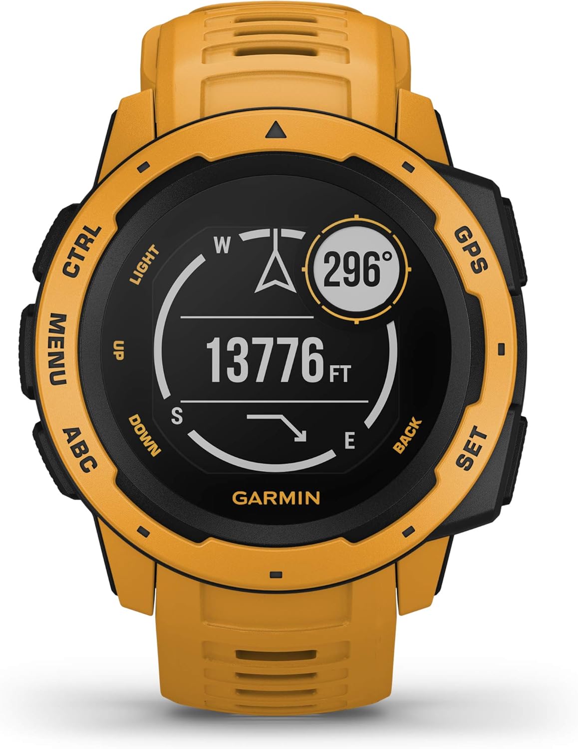 Garmin Instinct - Reloj con GPS, Unisex, Amarillo Ocre, 1: Amazon ...