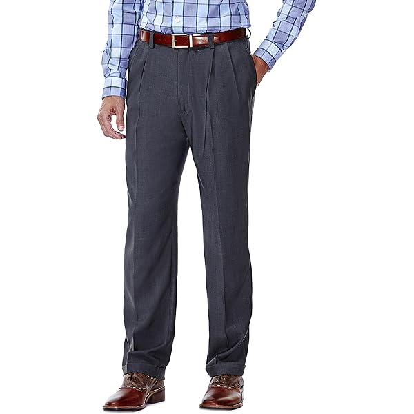 Nautica Men's Bi-Stretch Flat Front Pant at Amazon Men's Clothing store