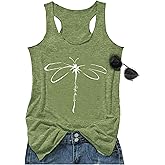 Womens Mandala Vintage Graphic Racerback Tank Tops Summer Casual Loose O-Neck Tanks Vest Vacation Classic-Fit Shirt Cami