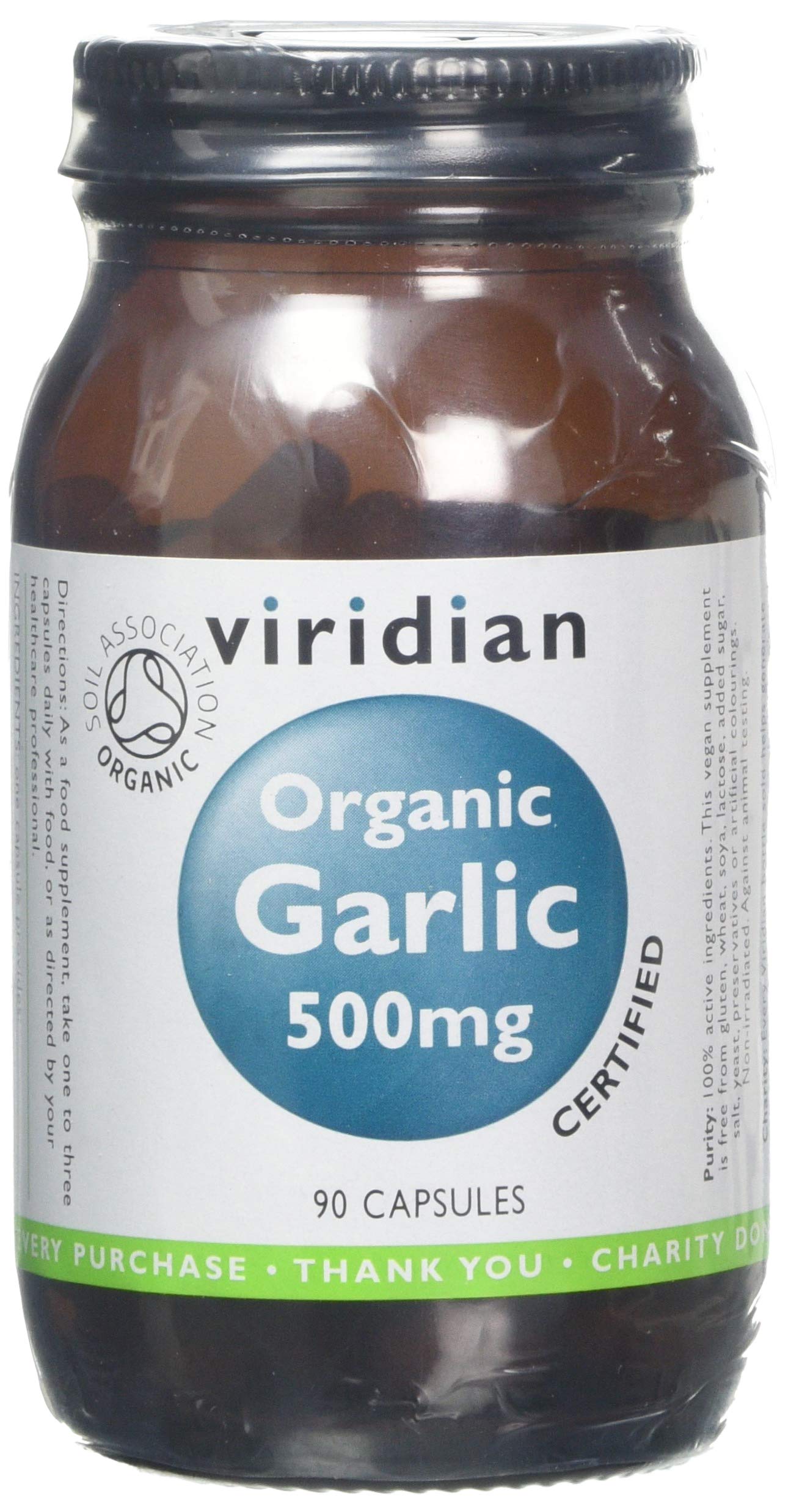 Organic Garlic 500Mg