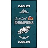 Northwest NFL Philadelphia Eagles 2025 Super Bowl LIX Gumbo Beach Towel 30X60 Inches