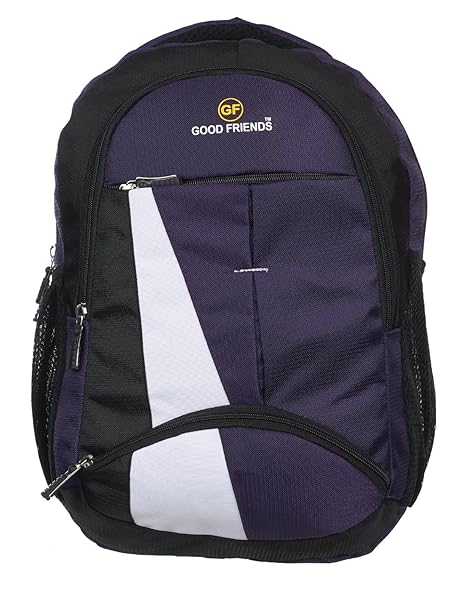 PETER INDIA Good Friends Polyester 36 L Waterproof Purple Casual Mens Backpack