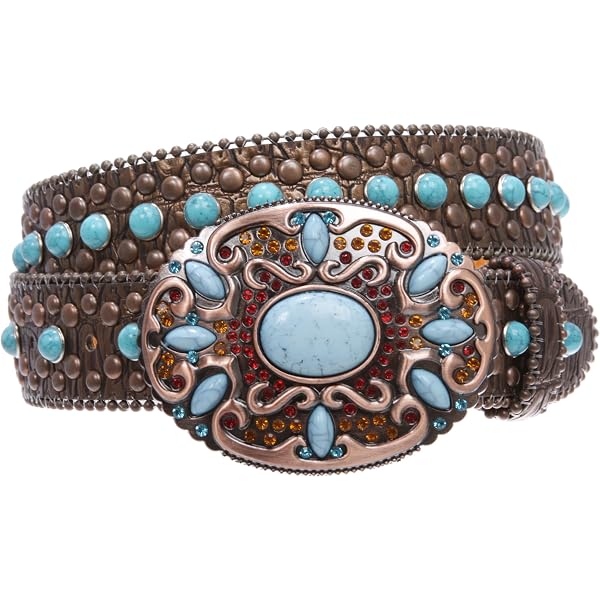 FASUND Bohemian Women Elastic Waist Belt Ethnic Beaded  display picture 1