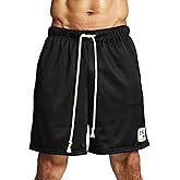 Ouber Men's Mesh Gym Shorts with Pockets Dry Fit Performance for Workouts Basketball Shorts