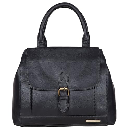 Bagsy Malone Womens Messenger Bag with No (Black)