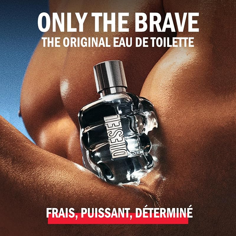 Only The Brave Eau de Toilette Homme Boisée Ambrée et Fraîche