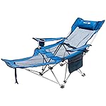 Travel Light アウトドア チェア リクライニングチェア ラウンジチェア 折りたたみ メッシュ 枕付き ドリンクホルダー付き 収納バッグ付き キャンプ ピクニック バーベキュー ポータブルチェア