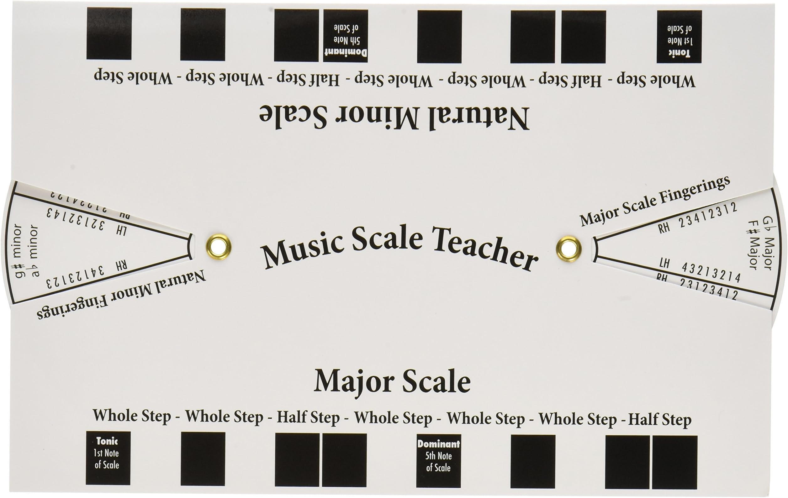 Alfred's Music Scale Teacher: All-In-One Flashcard (White)