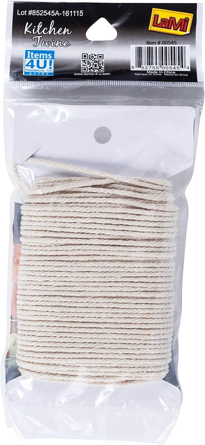 Jacent Butcher's Kitchen Twine, 100 Feet, 1-Pack: Kitchen & Dining