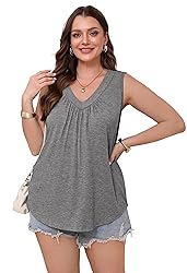 OFEEFAN Women Beach Fashion Summer Tank Tops