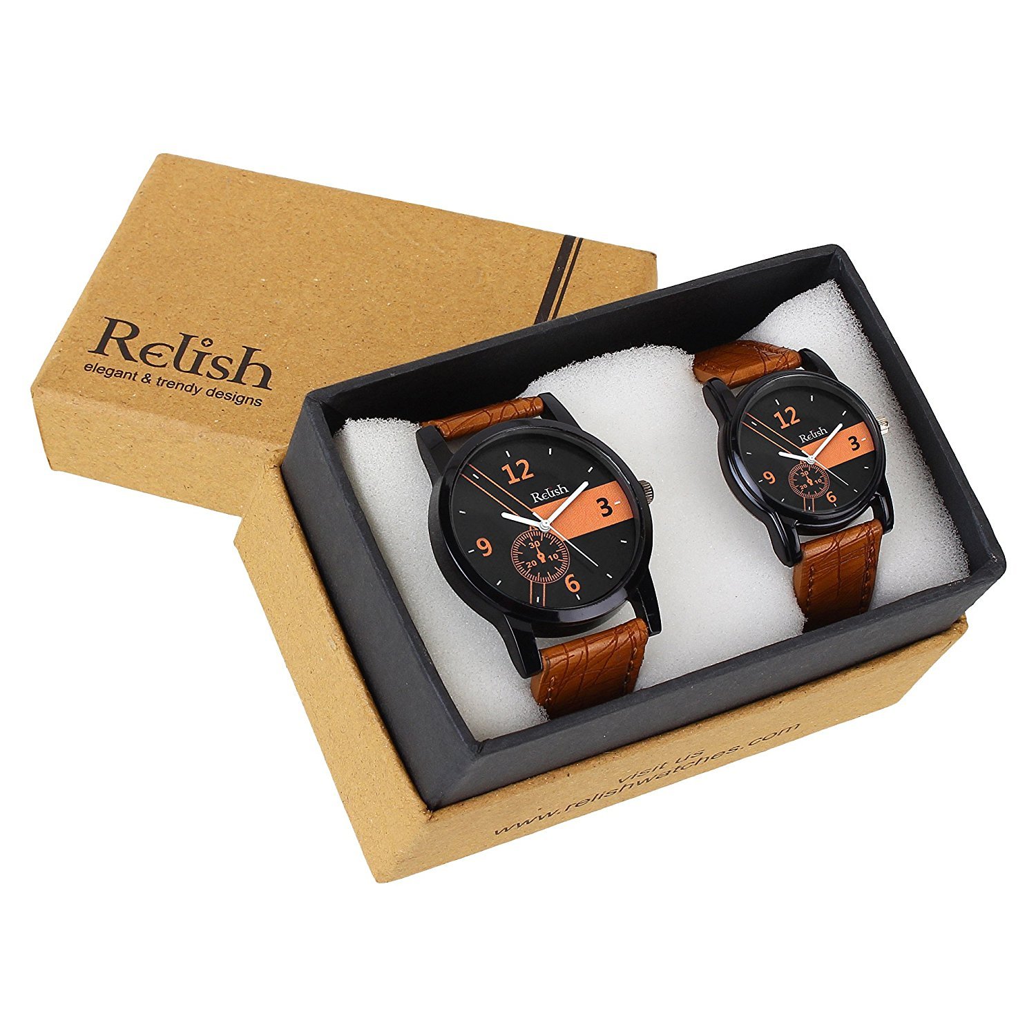 relish re-cou-0103 analog watches combo for couples