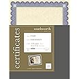 Southworth® Foil Enhanced Preprinted Certificate Refills, 8 1/2" x 11", Ivory/Silver/Blue, Pack Of 15