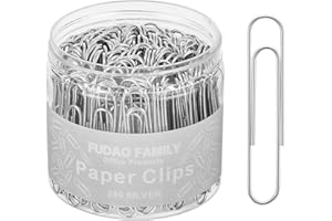 Jumbo Paper Clips, 2 Inch Paper Clip, 200 pcs Large Paperclips