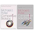 By Michael E. Porter 2 Book Collection set: Competitive Strategy, Competitive Advantage