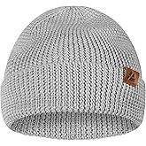 DANISH ENDURANCE Merino Wool Beanie for Men & Women, Warm Knitted Winter Hat