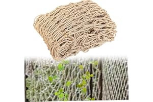 Jute Plant Support Netting Jute Garden Netting for Plants Natural Garden Trellis Twine Net for Pea Bean Climbing Vegetable 79