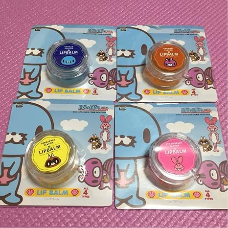 Amazon ぼのぼの リップバーム セットチャッx コラボ 森チャック リップクリーム ぼのぼの シマリス アライグマ しまっちゃうおじさん ホビーグッズ アニメ 萌えグッズ 通販
