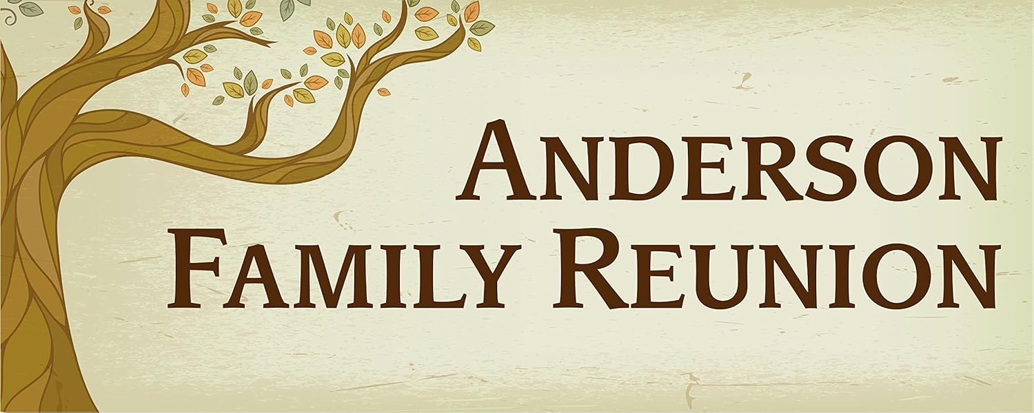 Amazon Com 2 X5 Custom Full Color Family Reunion Banner Vinyl