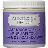 Deco Art Soft Touch Varnish, 8-Ounce, Clear